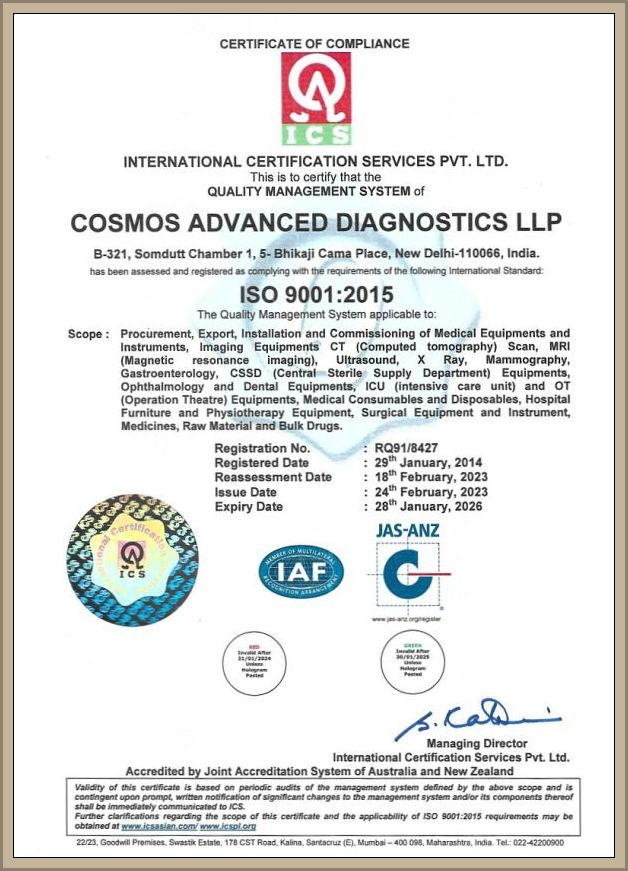 ISO-Certificate